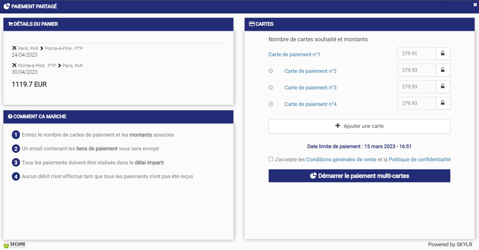 Payer son voyage en plusieurs fois: paiement 3,4,10 fois et plus