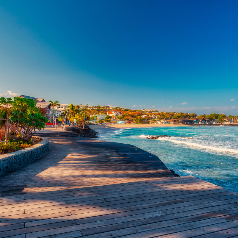 En arrivant à l’aéroport de Dzaoudzi-Pamandzi